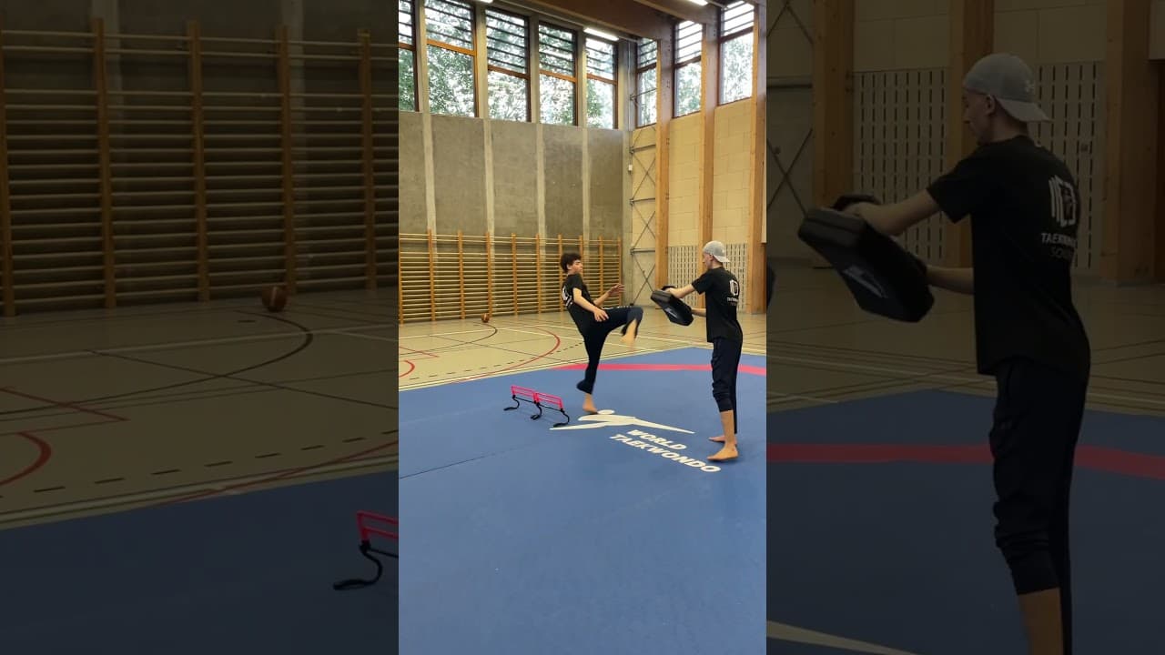 Half-Twist Hurdle Jumps To Front-Leg Kicks For Ring Control
