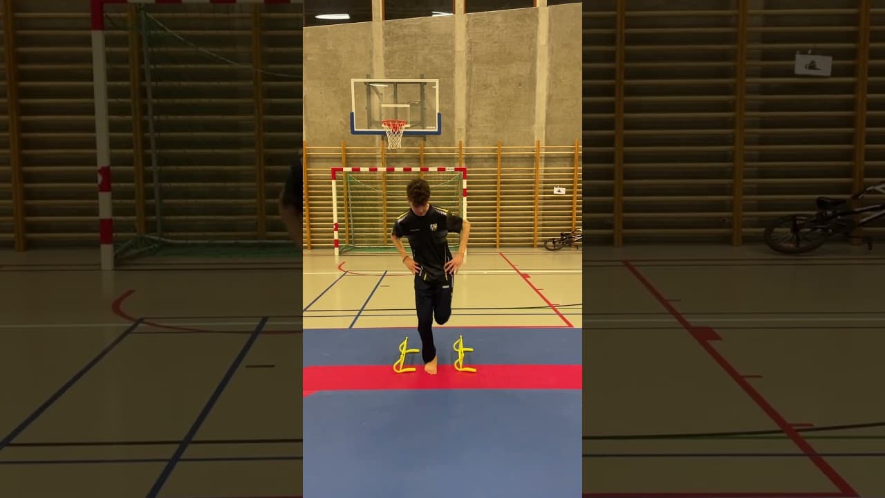 Single Leg Lateral Hurdle Hops: Taekwondo Ankle Power