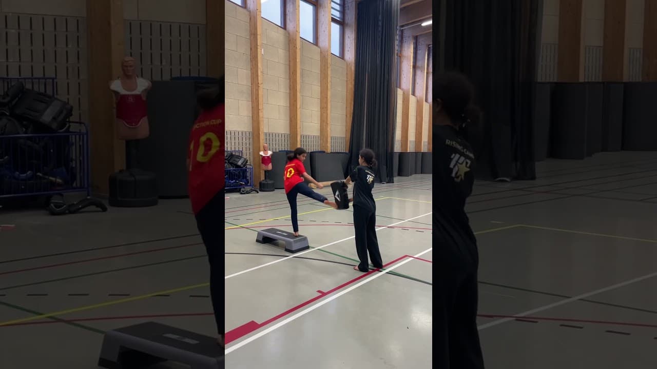 Jump Step-Off Front Leg Kick for Taekwondo Speed